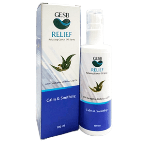 Relief – Penyembur minyak urut gamat yang melegakan otot & sendi